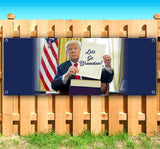 Let's Go Brandon Trump Banner