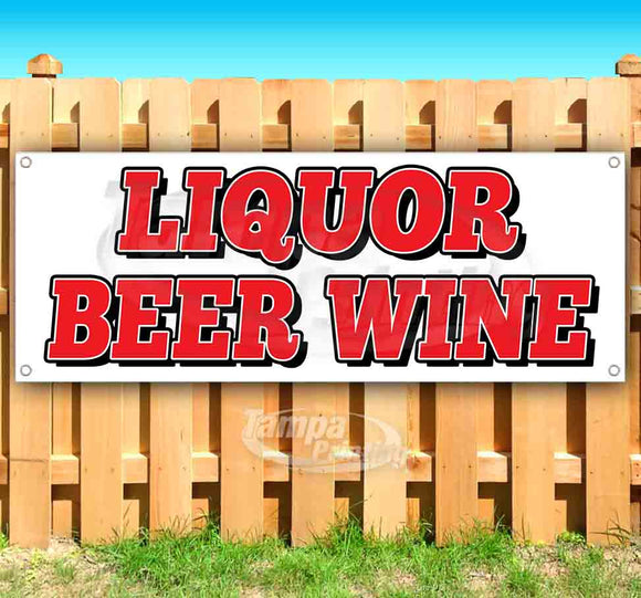 Liquor Beer Wine Banner