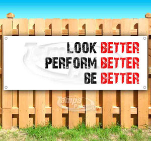 Look Perform Be Better Banner