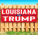 Louisiana For Trump Banner