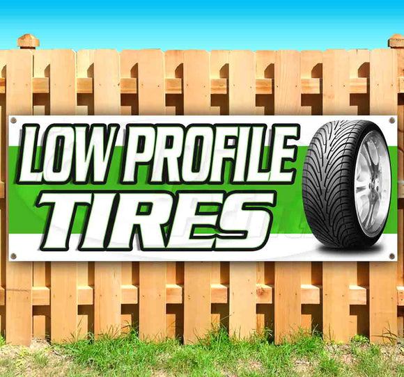 Low Profile Tires Banner