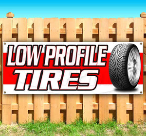 Low Profile Tires Banner