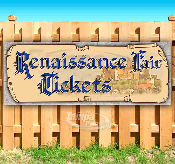 Renaissance Fair Ticket Banner