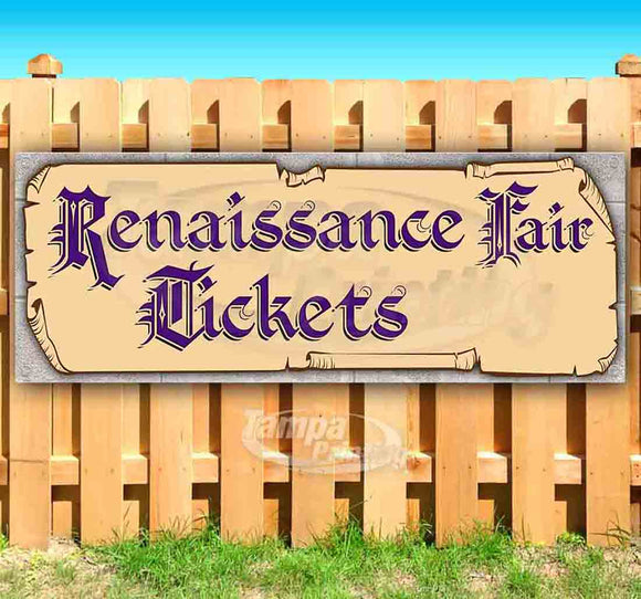 Renaissance Fair Ticket Banner