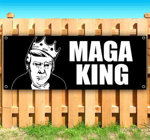 Maga King Biggie Banner