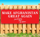 Make Afghanistan Great Again Banner