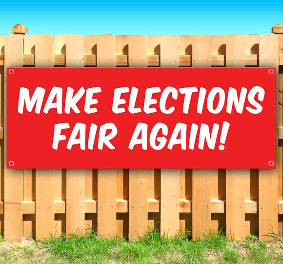 Make Elections Fair Again Banner