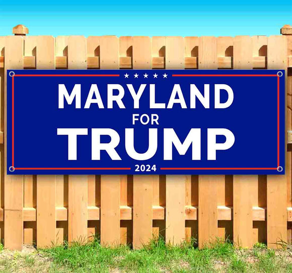 Maryland For Trump 2024 Banner