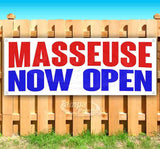 Masseuse Now Open Banner