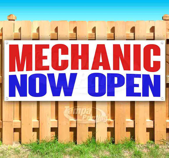Mechanic Now Open Banner