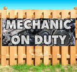 Mechanic On Duty Banner