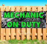 Mechanic On Duty Banner