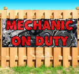 Mechanic On Duty Banner