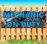 Mechanic On Duty Banner