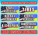 Used Car Inspection Banner