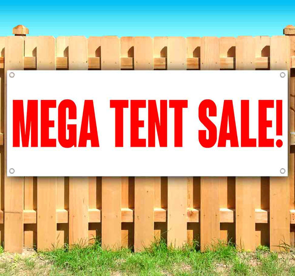 Mega Tent Sale Banner