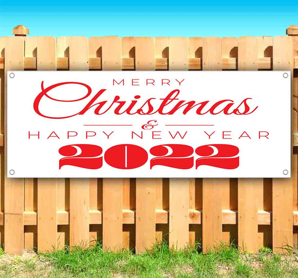 Merry Christ Hppy Nw Yr Banner