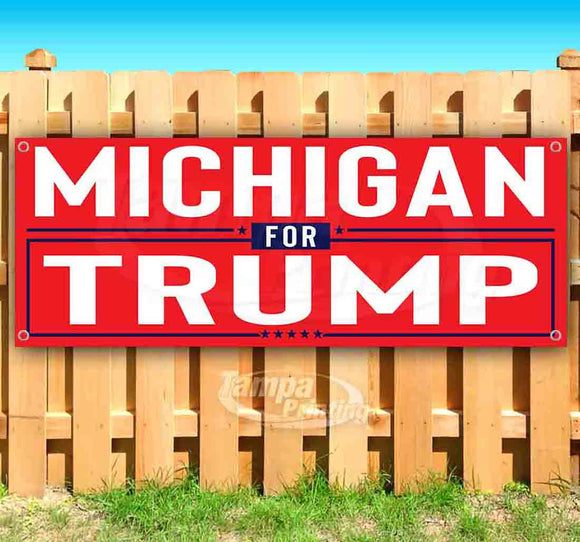 Michigan For Trump Banner