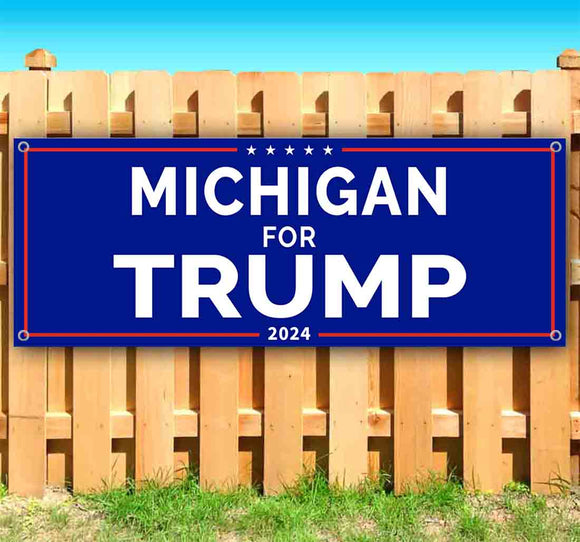Michigan For Trump 2024 Banner