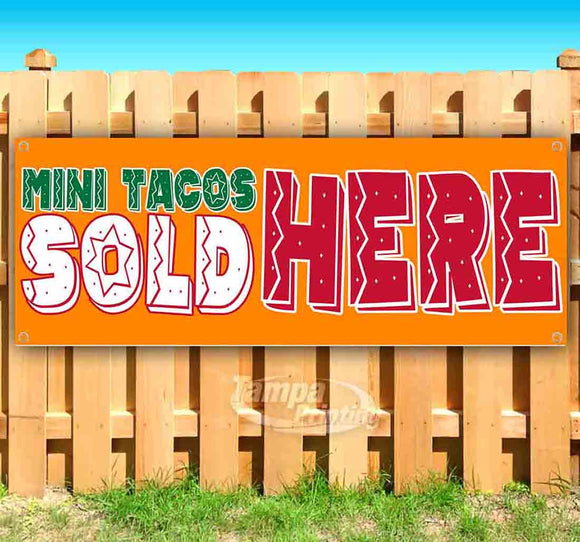 Mini Tacos Sold Here OB Banner