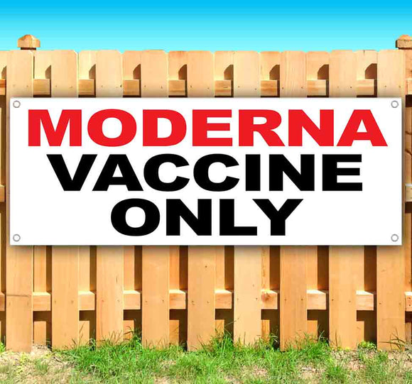 Moderna Vaccine Only Banner