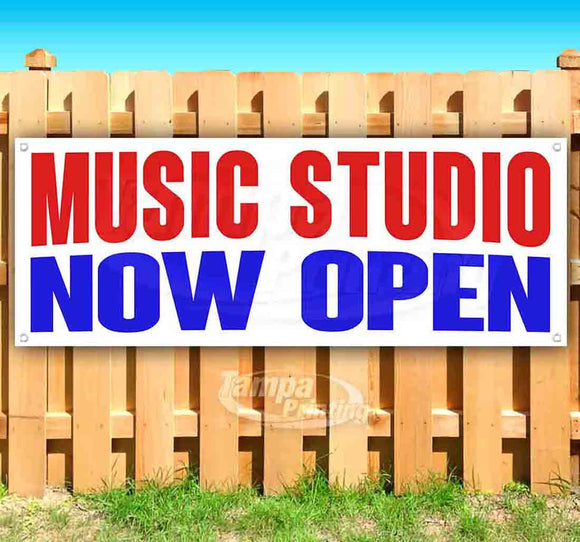 Music Studio Now Open Banner