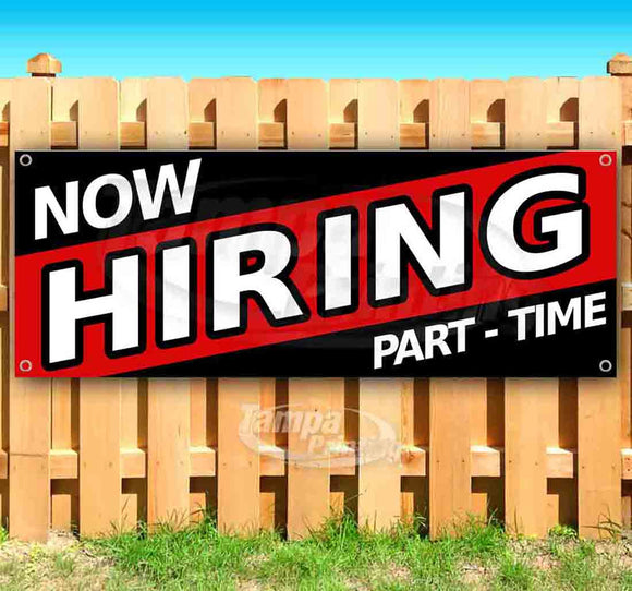 Now Hiring Part Time Banner