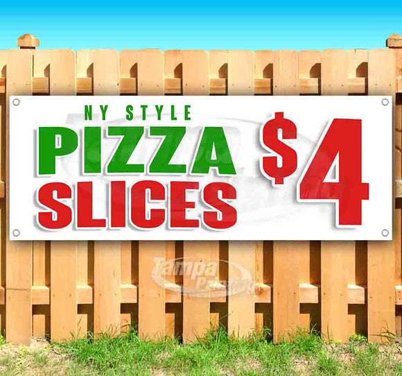 NY Style Pizza Slices Banner