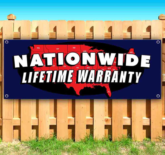 Nationwide Lifetime Warranty Banner