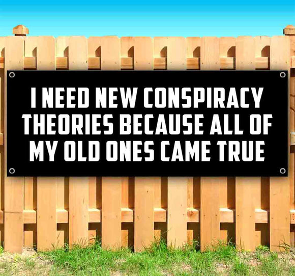 New Conspiracy Theories Banner