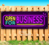 Open For Business Banner
