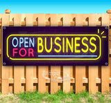 Open For Business Banner