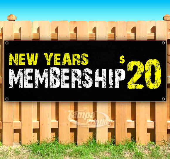 New Years Membership G Banner