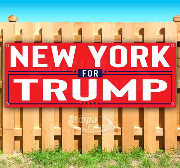 New York For Trump Banner