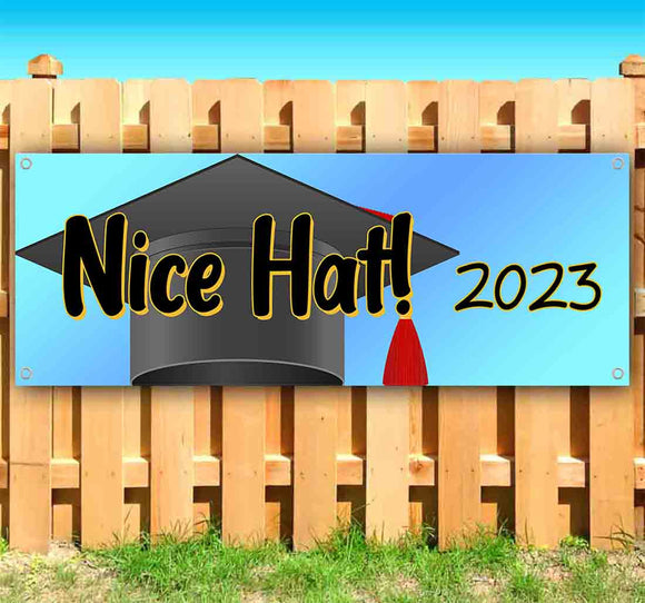 Nice Hat Grad 2023 Banner