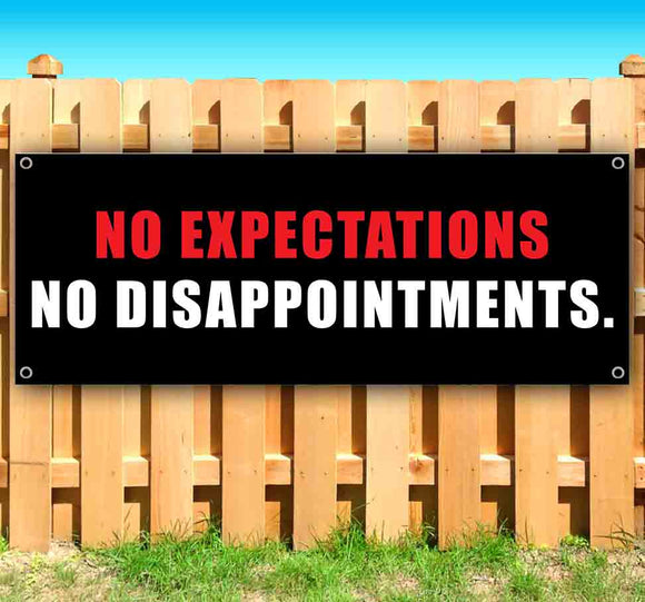 No Expectations Banner