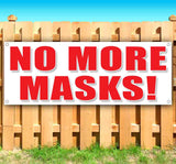 No More Masks Banner