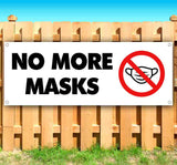 No More Masks Banner