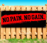 No Pain No Gain G Banner