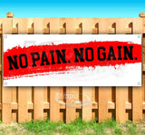 No Pain No Gain Banner