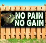 No Pain No Gain Banner