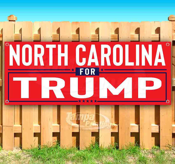 North Carolina For Trump Banner