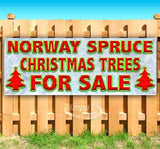 Norway Spruce Christmas Trees For Sale Banner