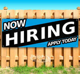 Now Hiring Apply Today Banner