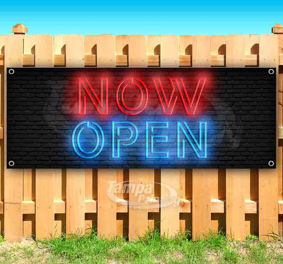 Now Open NeonBlk Banner