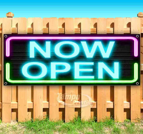 Now Open Banner