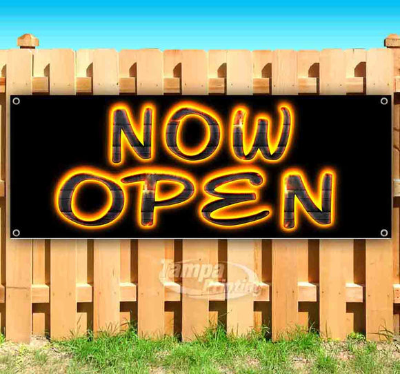 Now Open Banner