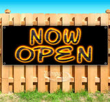 Now Open Banner