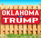 Oklahoma For Trump Banner
