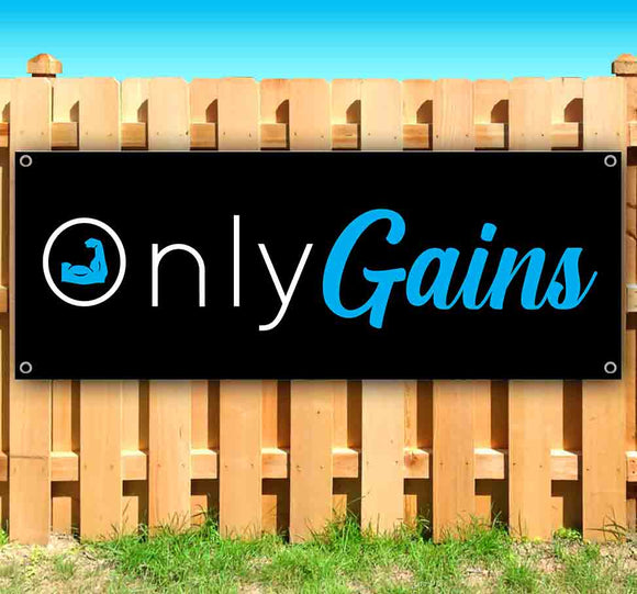 Only Gains Banner